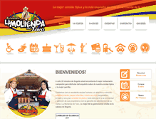 Tablet Screenshot of lamoliendadetavo.com
